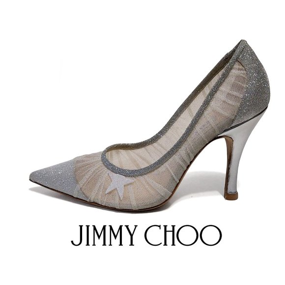 Jimmy Choo Silver Mesh Women EUR US Pumps